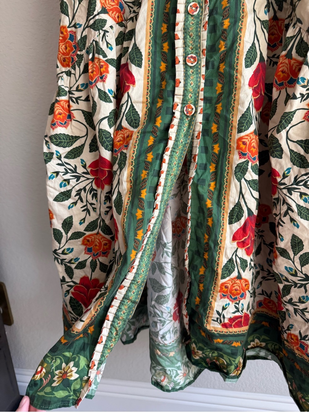 Farm Rio Garden Tapestry Maxi Dress - Picture 3 of 8